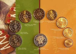 PORTUGAL, * FIRST edition Euro* Christmas / NATAL - 2004, with Bi-Color Penning - Foto 1 di 7