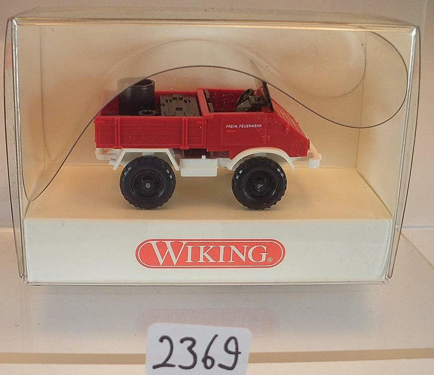 Wiking 1/87 Nr.861 06 22 Mercedes Unimog 411 Feuerwehr OVP #2369 - Bild 1 von 1