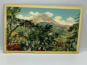 Postcard View of Popocatepetl Volcano from Amecameca Mexico H286 - Bild 1 von 2