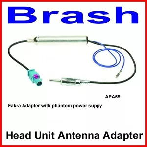 Audi A6 2002-2004 (C5) Facelift HEAD UNIT FAKRA ANTENNA ADAPTER - Picture 1 of 1