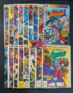 Legend of the Shield #1-16 Complete Set + Annual Impact/DC Comic - Picture 1 of 5
