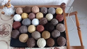 Garnpaket, Baumwolle.900 g Wolle zum Stricken, Bastellwolle,Mischgarn Konvolut - Bild 1 von 1
