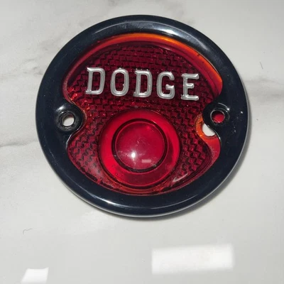 1927 1928 1929 1930 1931 1932 Dodge Brothers Vintage Luz Trasera Lámpara Lente Foto 1 de 2