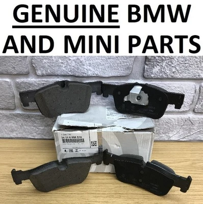 GENUINE BMW 1' 2' Series F20,F21, F22, etc Brake Pads 34116858910. FRONT. 32D - Image 1 of 4