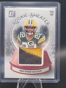 Donruss 2025 Rookie Sweater Matthew Golden 11D - Picture 1 of 2