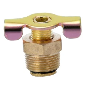 3/8" NPT Brass Air Compressor Tank Petcock Water Drain Valve Replace Part - Bild 1 von 7