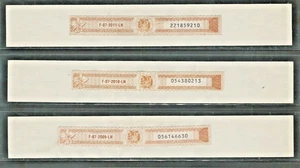 Venezuela: 2009; etiqueta fiscal 3 licores, sobre papel, años diferentes, raro, EBV739 - Imagen 1 de 2