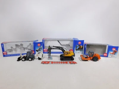 3x Siku 1:50 Metal Model: 3530+3531+3535 Excavator Volvo Mint +Box #DF725-3 - Image 1 of 4