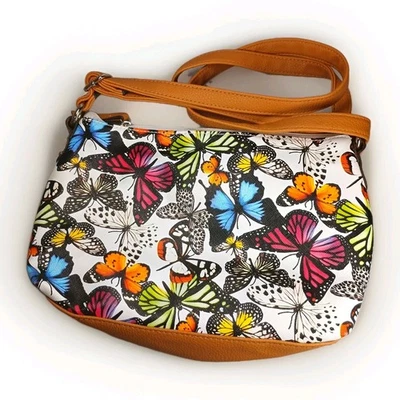 Rosetti Anita Mini Crossbody Small Clutch Shoulder Bag Purse Butterfly Pattern - Image 1 of 4