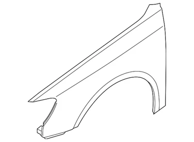 Guardabarros original Audi 8V0-821-106-L Foto 1 de 2