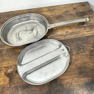 Vintage Military 1982 USGI ARMY Mess Kit US SMP 18789-1982 DLA 400-82-C-1012 - Picture 1 of 6