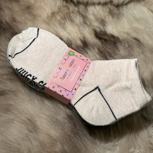 NWT Juicy Couture Pack Of 9 Pairs Of Quarter Socks - Shoe Sz 4-10 - Sweet! - Picture 1 of 4