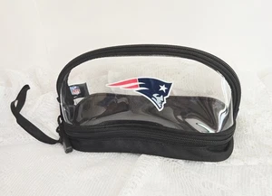New England Patriots NFL Game Day Clear Wristlet Purse Small Travel  - Picture 1 of 8