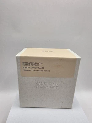 Haus Labs Bio-Blurring Loose Setting Powder Natural Peach BNIB Sealed - Image 1 of 3