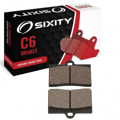 Front Ceramic Brake Pads 1997 Ducati 400 Set Full Kit Supersport Single disc lv - Image 1 of 4