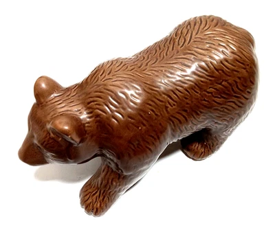 Ceramic Brown Bear Rustic Cabin Lodge Shelf Decor - Image 1 of 4