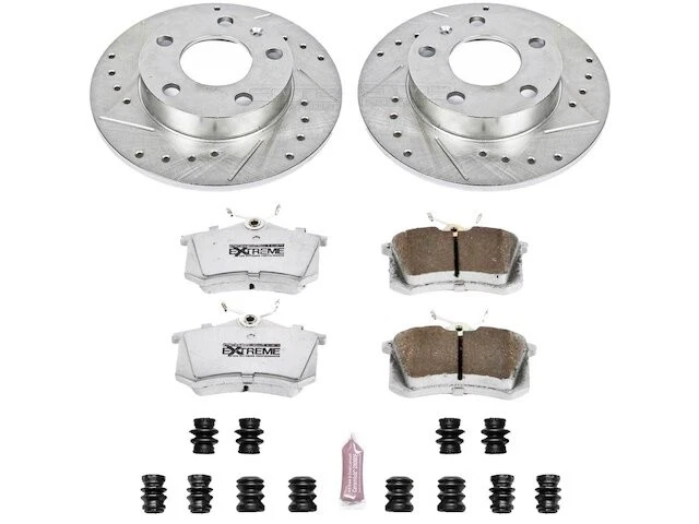 Kit Pastilla Freno Trasero y Rotor Para Audi A4 2002-2006 1.8L 4 Cyl 2003 2004 TR534RR Foto 1 de 1