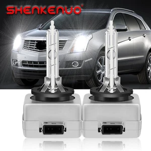 Front HID Headlight Bulbs For Cadillac DTS 2006-2011 Low & High Beam Stock Qty 2 - Picture 1 of 11