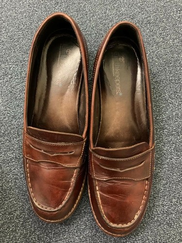 Timberland scarpe da donna Bergen in pelle da barca marrone UK 6 EU 39