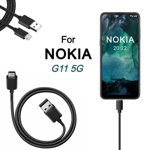3M USB Type C Cable Charge Sync Data Power Charging Lead For Nokia G11 5G - Picture 1 of 10