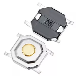 Button Switch 5 x 5 X 1,5 MM 4 Pin for Motherboard Pushbutton PCB Smt Spare - Picture 1 of 1