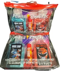 Power Rangers Soap, Lip Balm, & Hand Sanitizer Kit for Kids 2 Pk - Picture 1 of 3