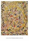 Jackson Pollock "Shimmering Substance 1946" Abstract Print Lithograph 26X36