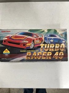 Vintage Radio Controlled Red Turbo Racer 49 by Radio Shack untested - Picture 1 of 4