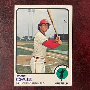 1973 Topps Set JOSE CRUZ #292 ST. LOUIS CARDINALS - EX-MINT *HIGH GRADE*