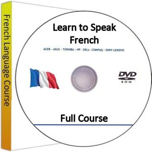 Learn How to Speak French Language Training Course CD DVD