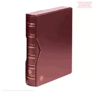 Lighthouse - Classic Vario Banknote and Stamp Album With Slipcase - Red - Picture 1 of 2