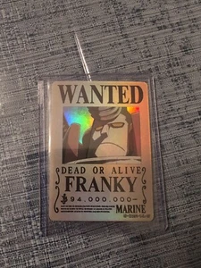 Franky Wanted Poster TCG Card! Collectible Card! - Foto 1 di 2