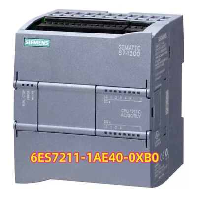 Novo Siemens 6ES7 211-1AE40-0XB0 SIMATIC S7-1200 CPU 1211C 6ES7211-1AE40-0XB0 - Imagem 1 de 4