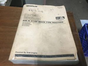 Caterpillar D4G XL & LGP Raupentraktoren angetrieben von 3046 Motor Teile Handbuch - Bild 1 von 4
