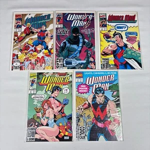 Lot of 5 Wonder Man Issues #1-4 & 6  Marvel Comics 1991 - Picture 1 of 6