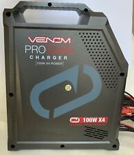 Venom Pro Quad 400W 7 Amp 4-Port Battery Balance Charger w/ Extra cables