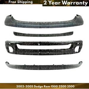 Front Bumper Face Bar & Lower Valance Kit For 2002-2005 Dodge Ram 1500 2500 3500 - Picture 1 of 6
