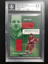 2001-02 BAP Ultimate Memorabilia Prototypical Players 12 Hull/Shanahan #30/40