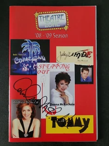 THEATERZONE MAGAZIN SAISON 2008-2009 HANDSIGNIERT/SIGNED by ANDREA McARDLE - Bild 1 von 3