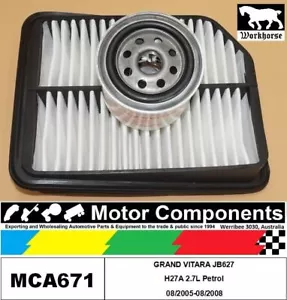 FILTER SERVICE KIT for SUZUKI GRAND VITARA JB627 H27A 2.7L Petrol 08/2005-08/200 - Picture 1 of 3