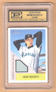 2002 Bowman Heritage / Relics #BH-JB Josh Beckett PGC [Certified]