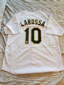 TONY LARUSSA AUTO JERSEY COA - Picture 1 of 3