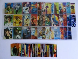 1996 Star Wars Finest Near Complete (85/90)+Specials+Gold Paralell #61,71,81+Ext - Picture 1 of 17
