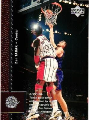 1996-97 Upper Deck #119 Zan Tabak - Image 1 of 2