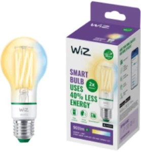WiZ Wi-Fi  Smarte Glühbirne LED 903LM Effizienz A 60W A60 E27 Transparent - Bild 1 von 1