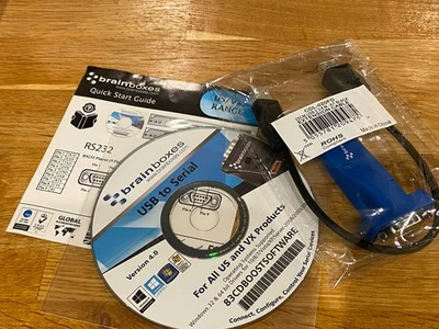 US-101 Brainbox da USB a seriale, RS232, 1 porta - Immagine 1 di 4