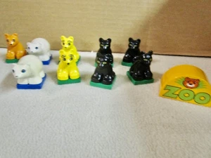 Lego Duplo 9 Zoo Friends, Schild und Auto (F) - Bild 1 von 7