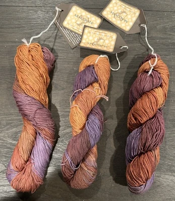 Araucania Ruca Multy  #35 Hand‑Dyed 100% Viscose Yarn - Image 1 of 4