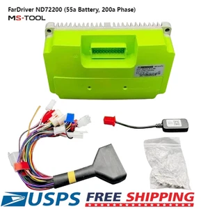 FarDriver ND72200 (55a Battery, 200a Phase) 48-72V Bluetooth BUILT IN US - Picture 1 of 9
