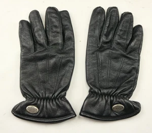 Vintage Harley Davidson Gloves Mens Black Leather Motorcycle Riding Biker XXL - Bild 1 von 4